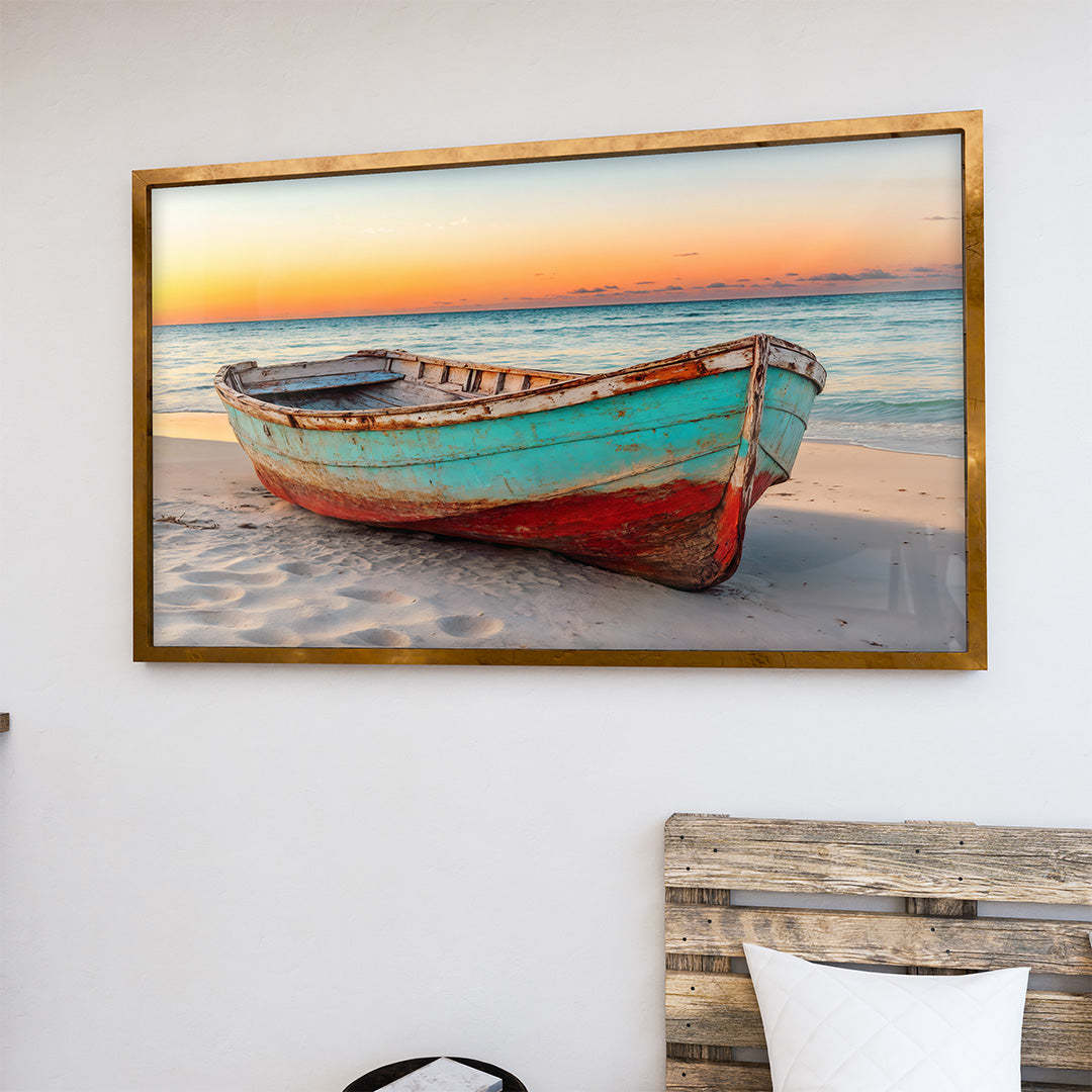 Canoe in Focus V2240 Canvas