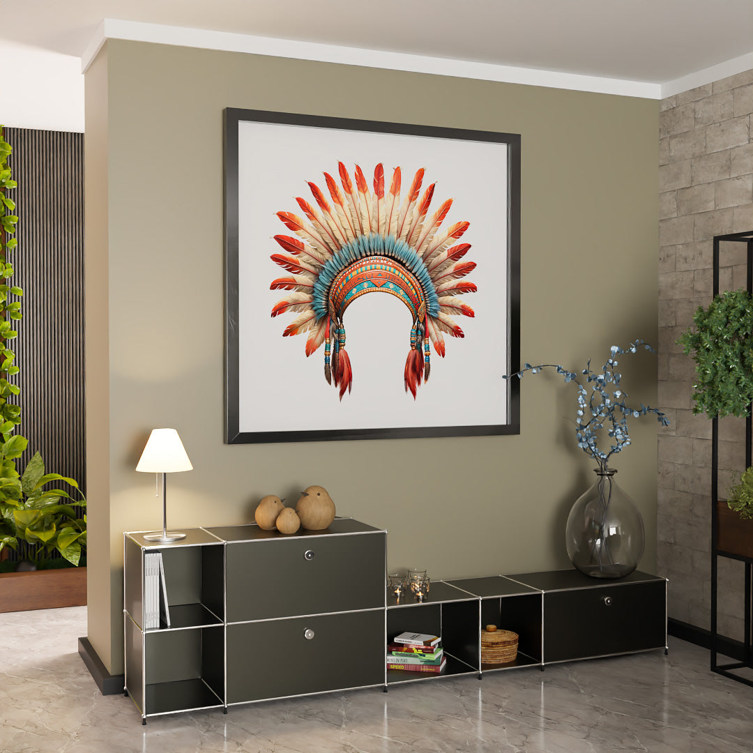 Native Headdress V2 V2269 Canvas