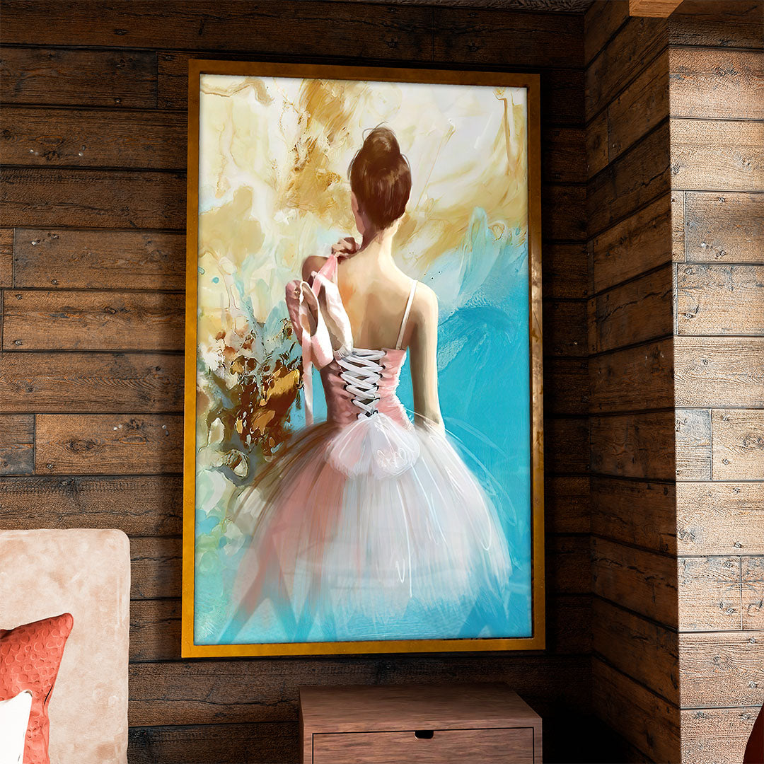 Ballerina Painting V2203 Canvas