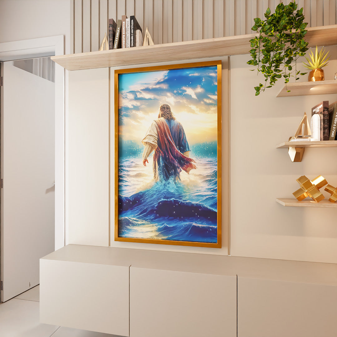 Jesus Walking on Water V2202 Canvas