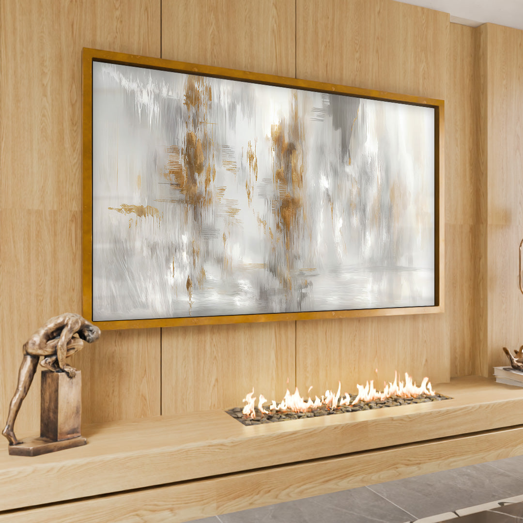 Acrylic Grey No. 2 V2310 Canvas