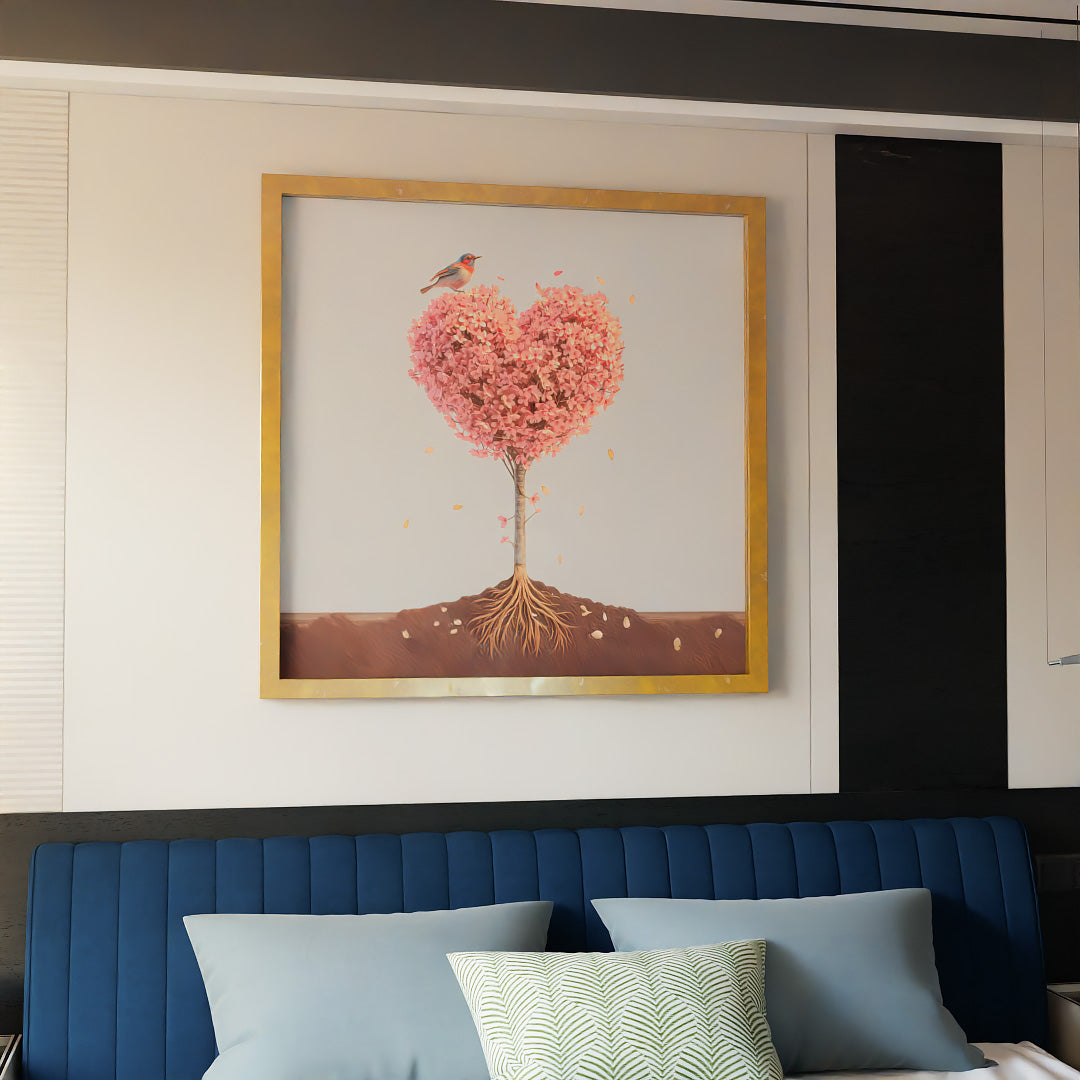 Tree and Heart V2192 Canvas