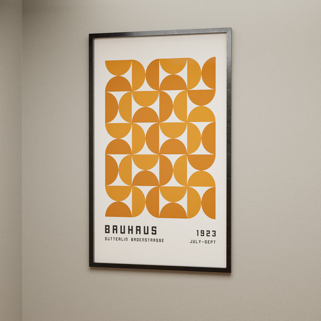 Bauhaus Gold V2472 Canvas