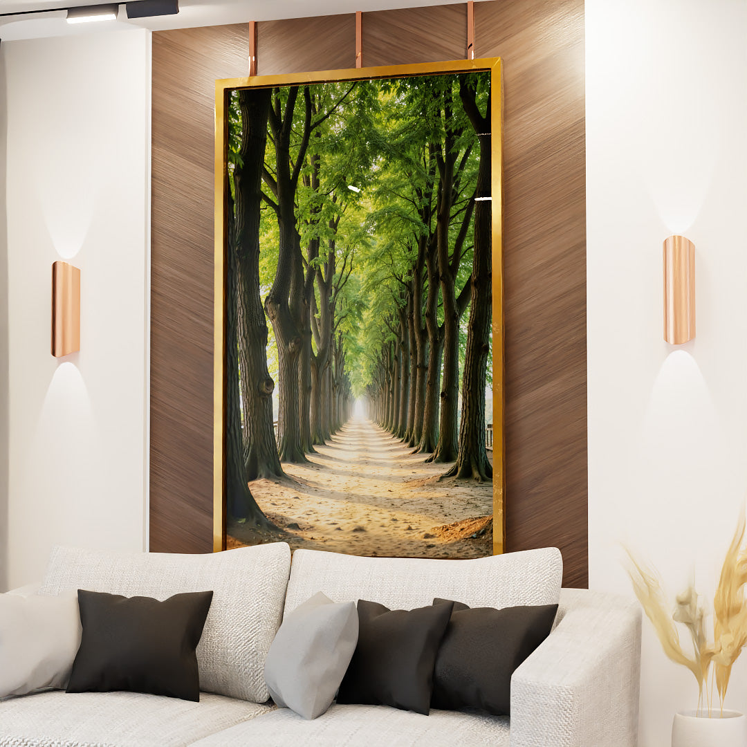 Path Between the Trees V2258 Canvas