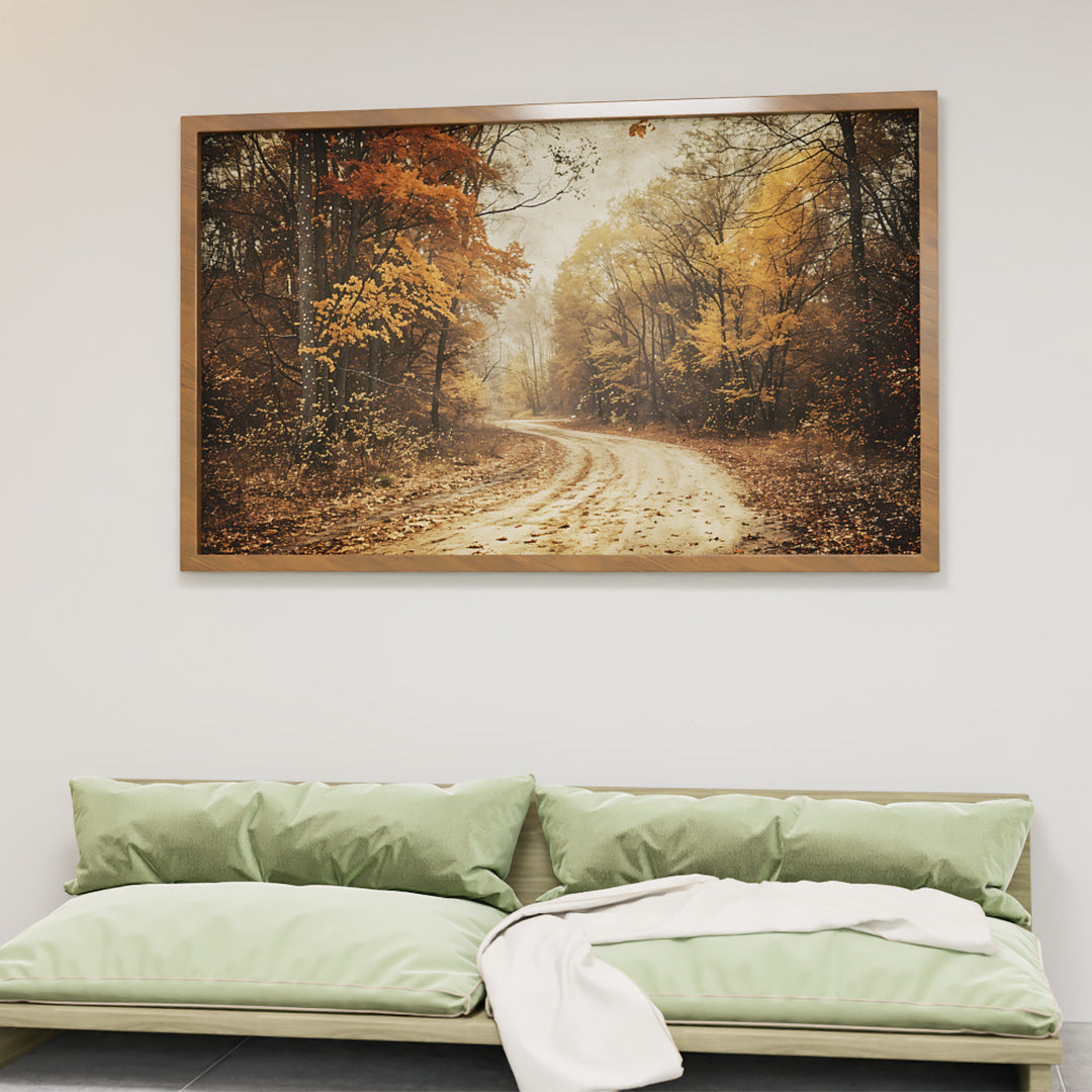 Autumn Path V2483 Canvas