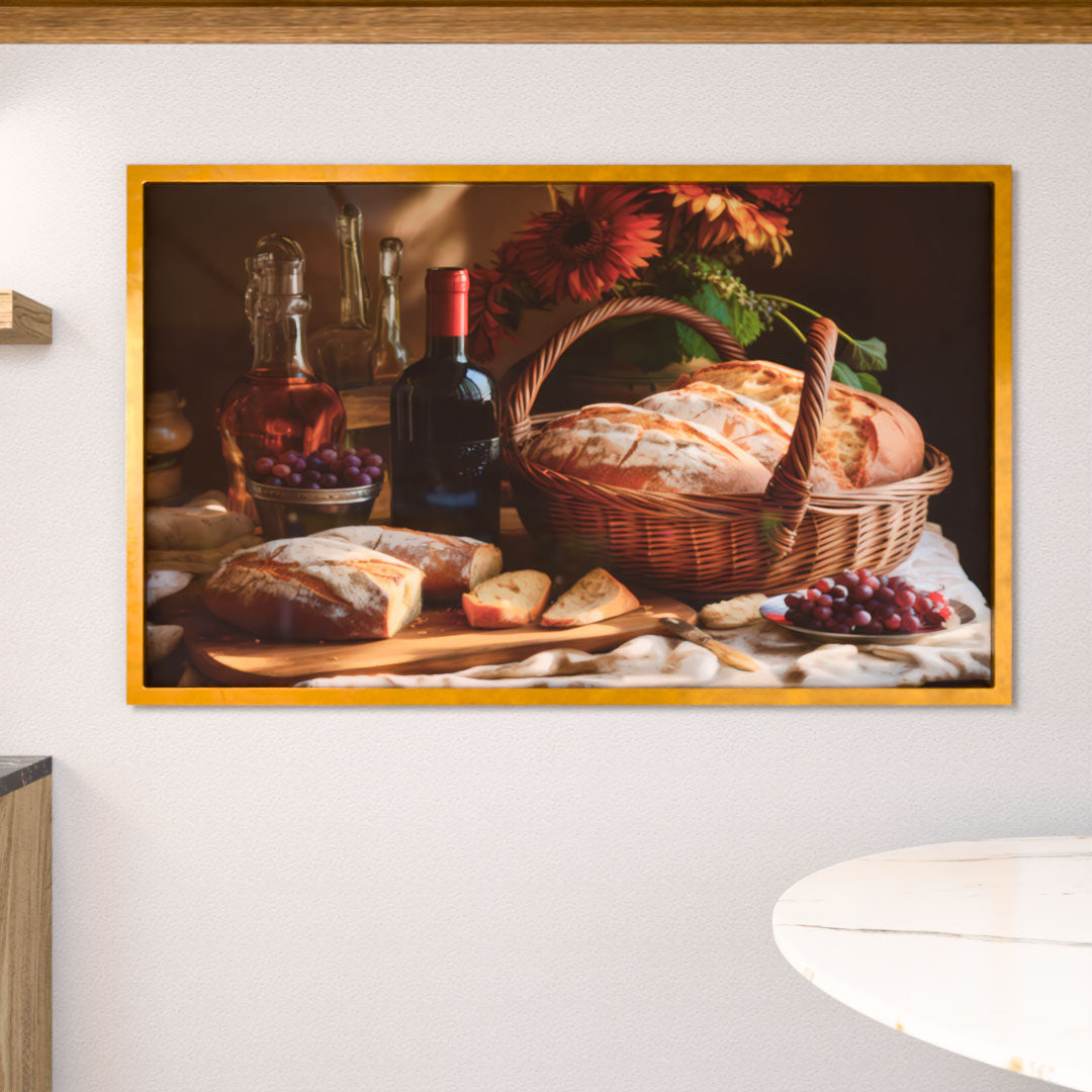 Decorative Canvas Evening Supper V2177