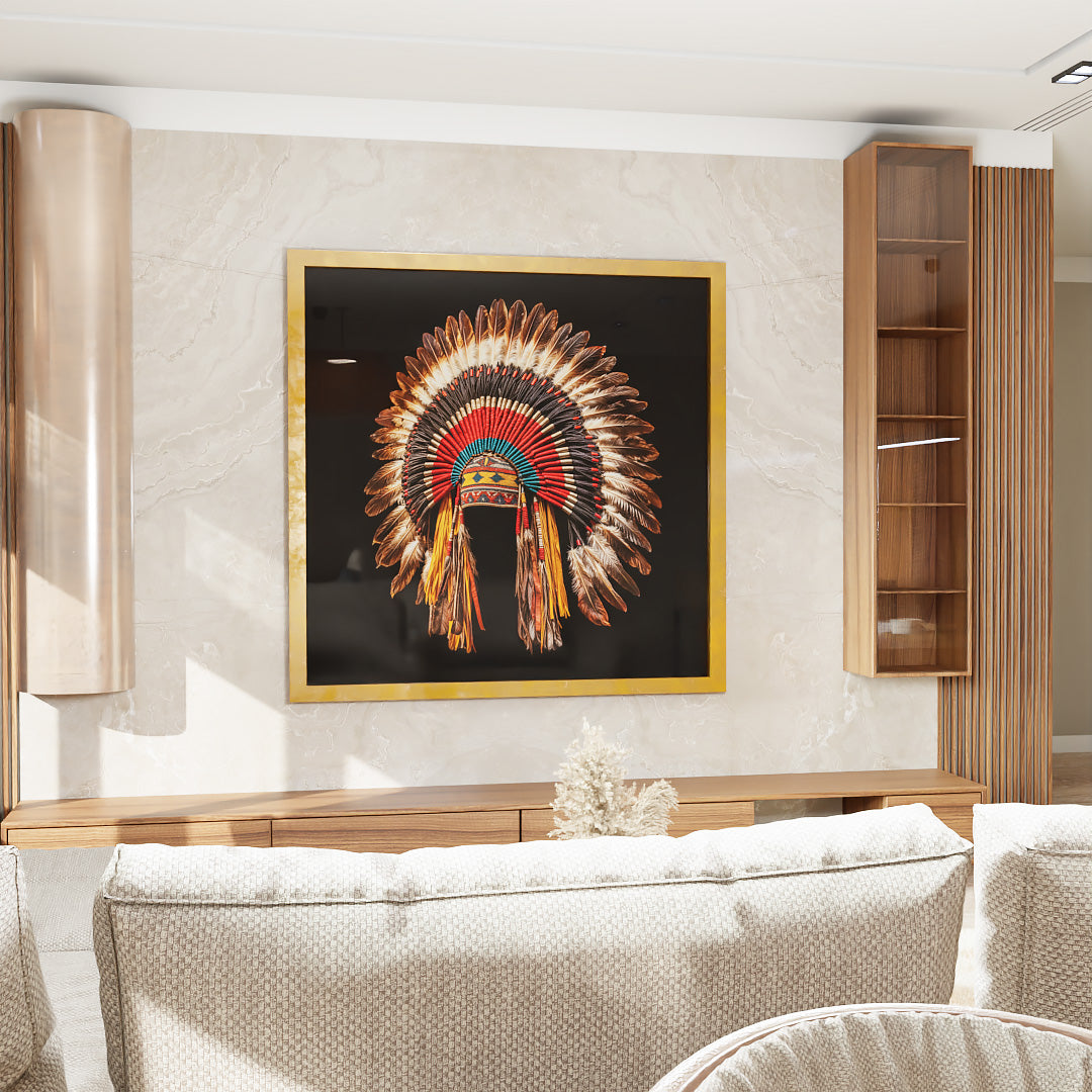 Native Headdress V2259 Canvas