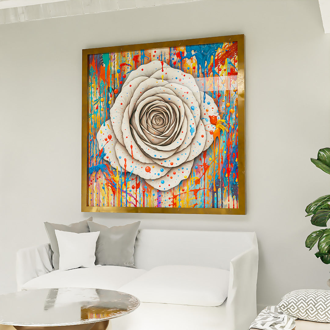Floral and Spray V2308 Canvas