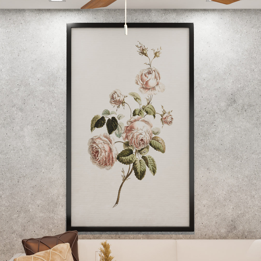 Vintage Floral V2491 Canvas