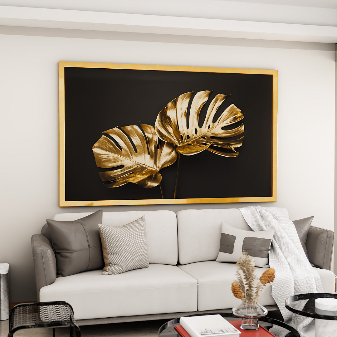 Foliage and Gold V2212 Canvas