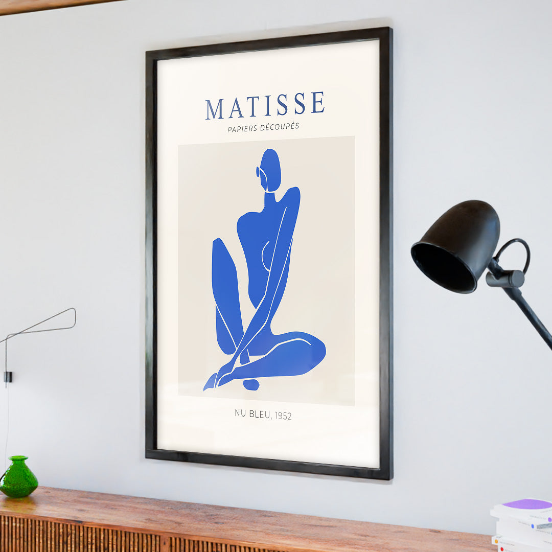 Henri Matisse nu Bleu 1952 V2364 Canvas