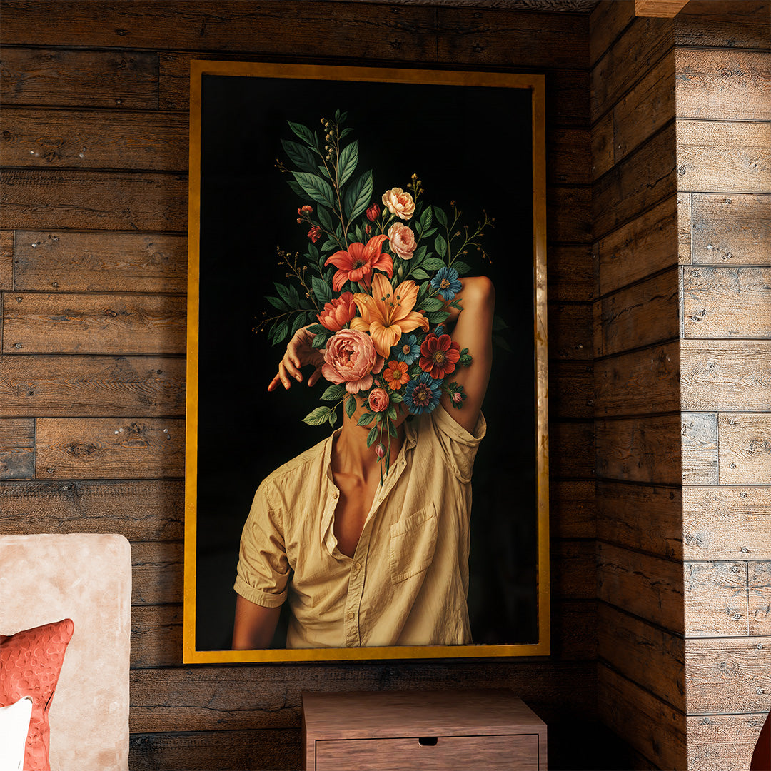 Roses Bloomed Every Time I Thought Of You V2283 Canvas