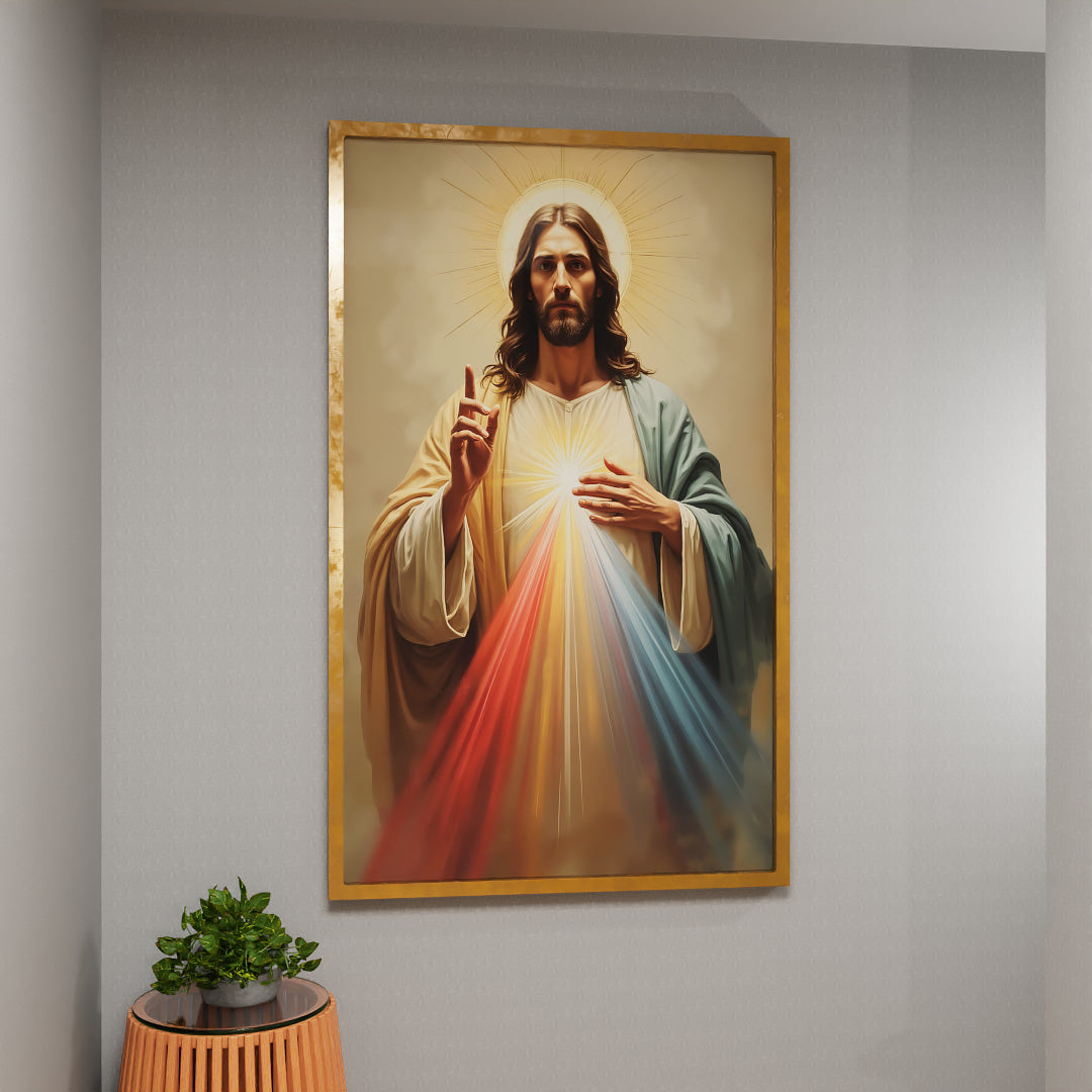 Jesus Divine Mercy V2440 Canvas