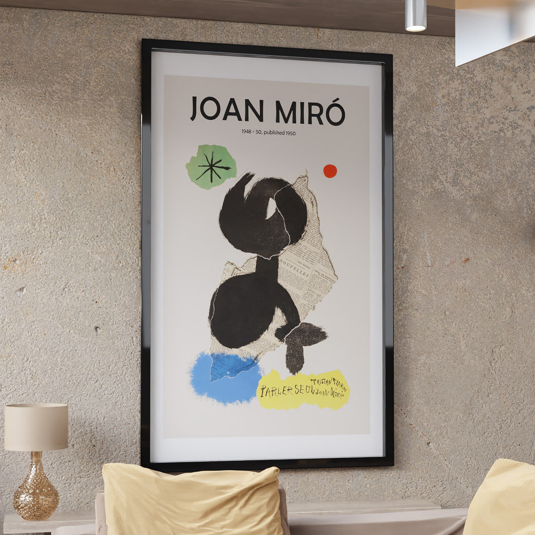 Joan Miro Parler Seul V2403 Canvas