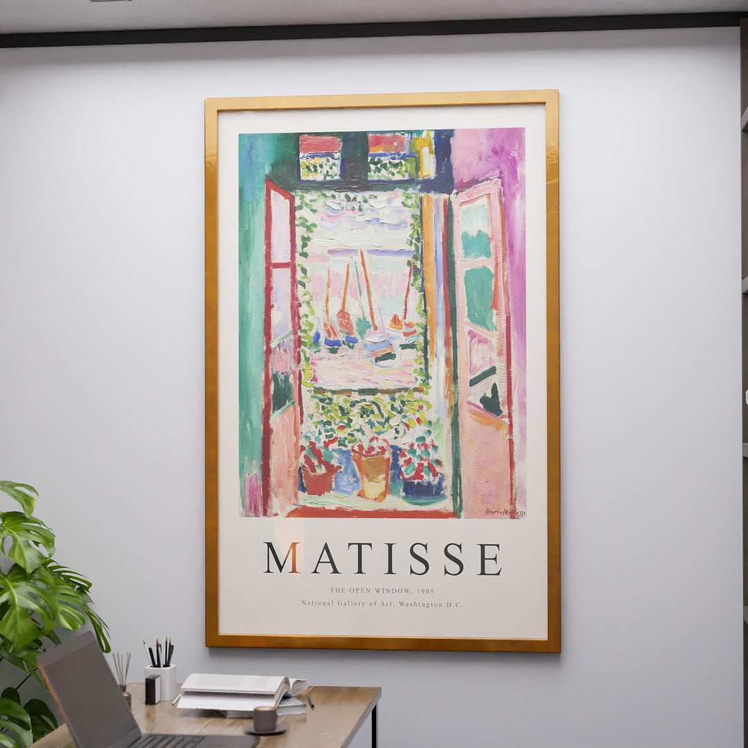 Henri Matisse The Open Window V2420 Canvas