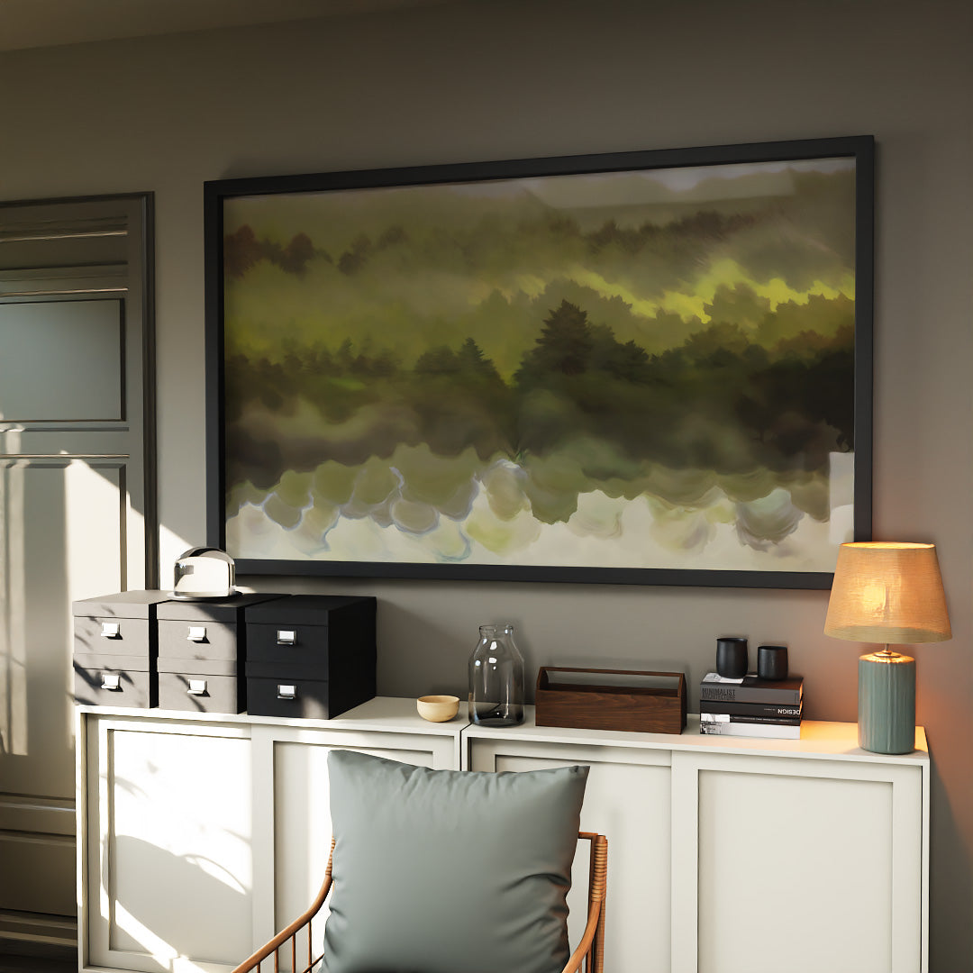 Green Median V2318 Canvas