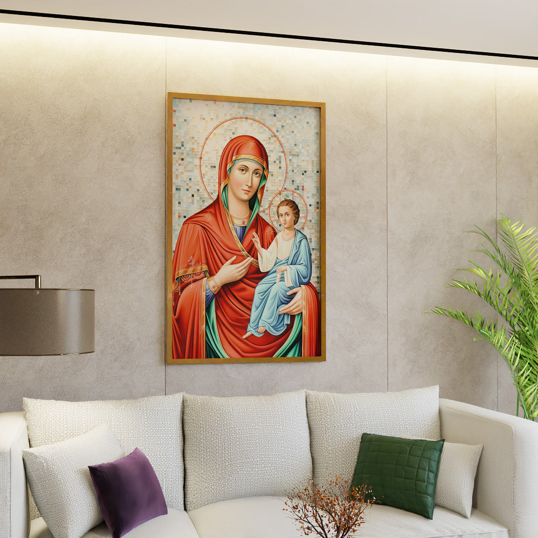 Decorative Canvas Our Lady of Mount Carmel V2176