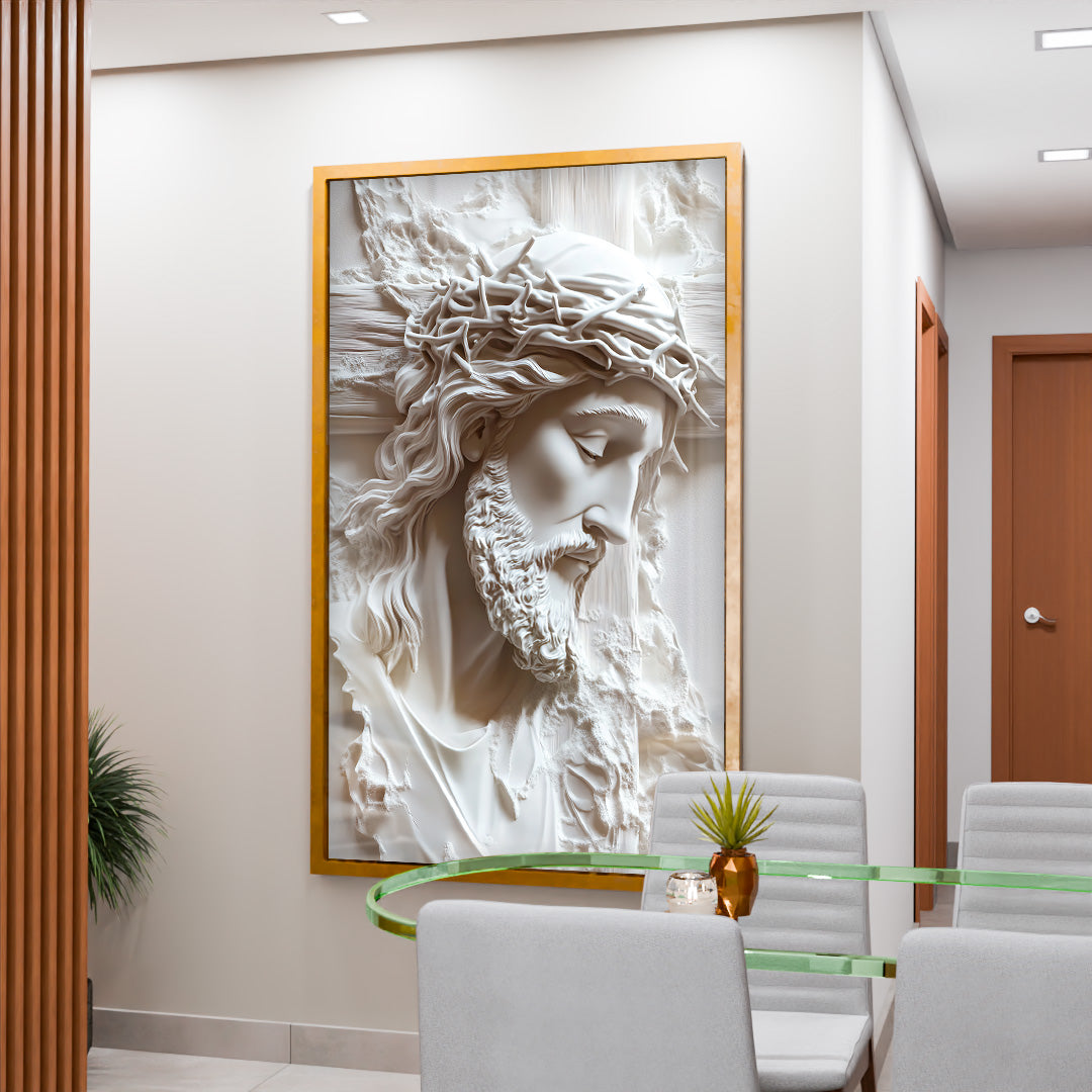 Passion of Christ on Marble V2226 Canvas