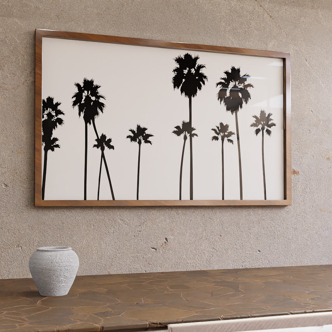 Palm Trees LA V2299 Canvas