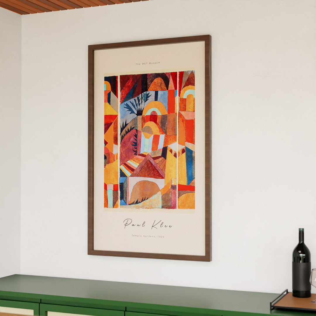 Paul Klee Temple Gardens V2370 Canvas