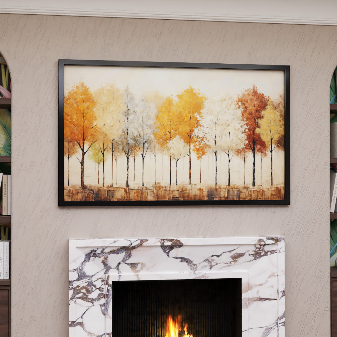 Vintage Trees Painting V2505 Canvas