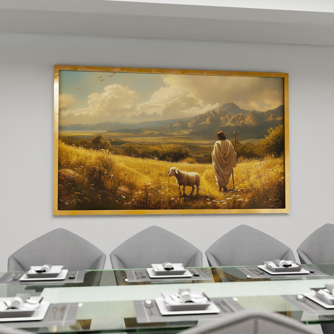 Painting Shepherd's Path on V2488 Canvas