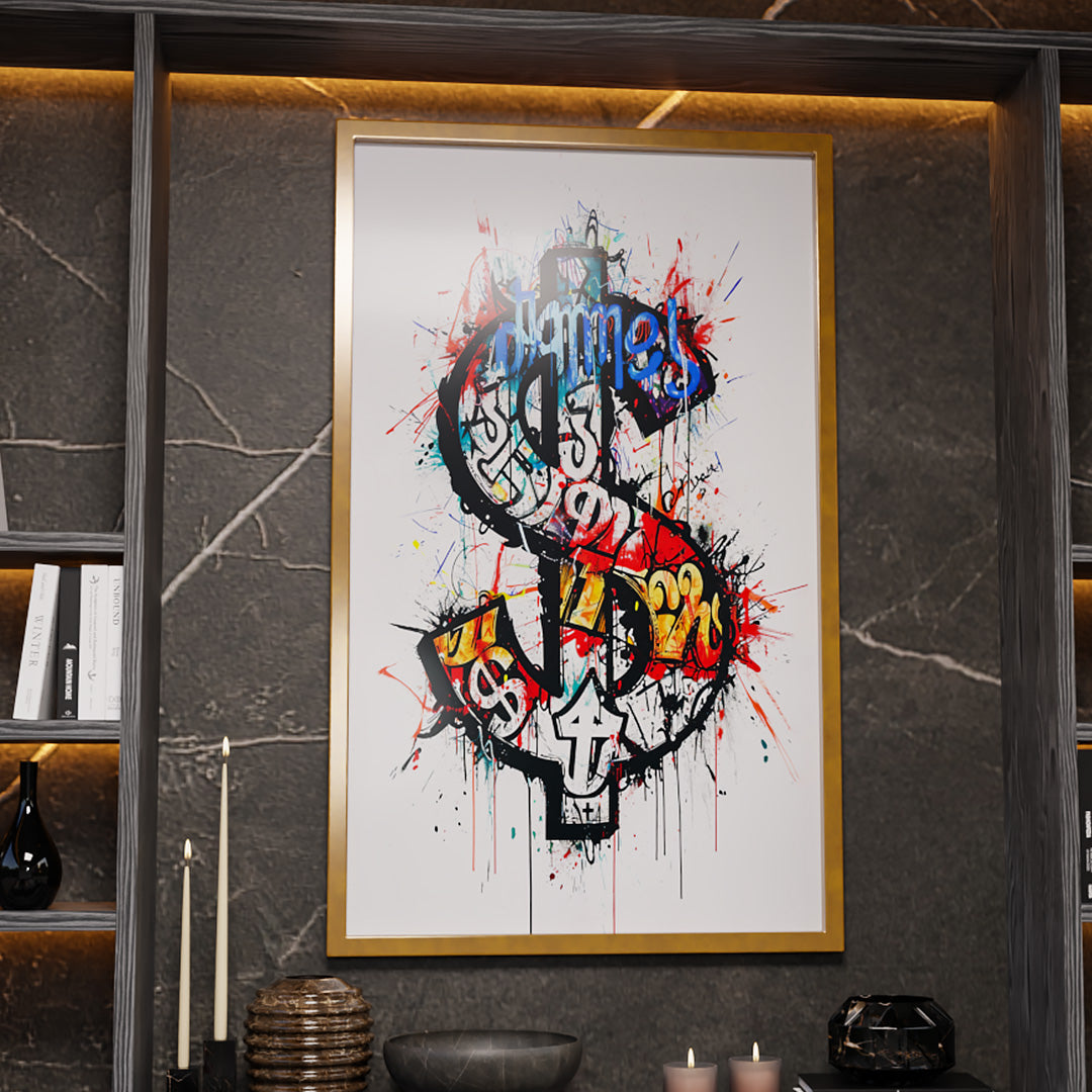 Pop Money V2215 Canvas