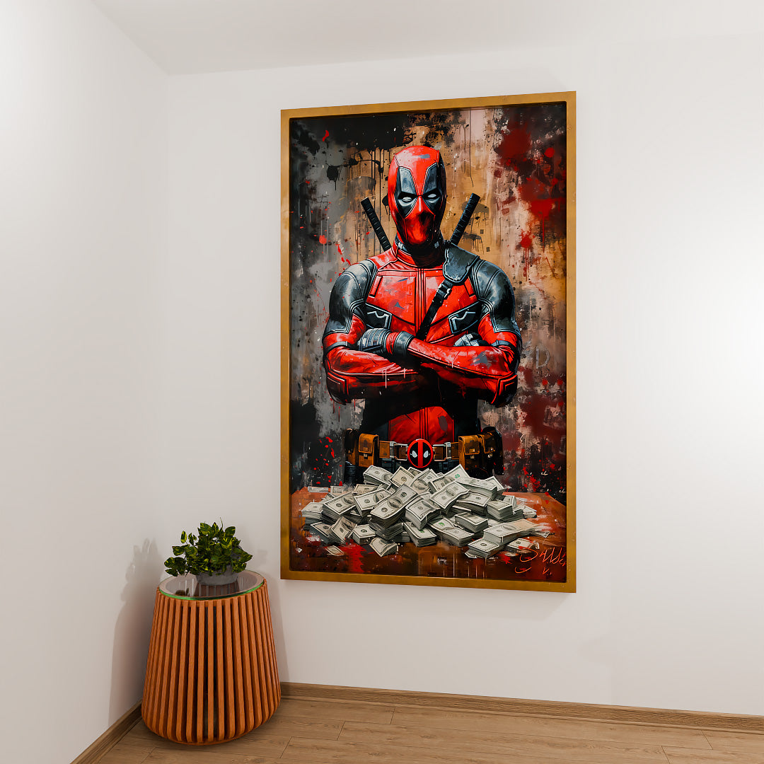 Rich DeadPool V2208 Canvas