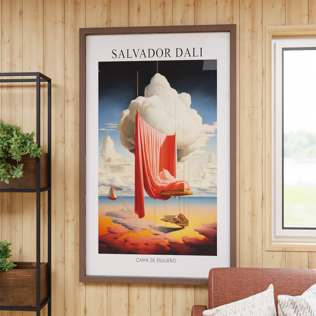 Salvador Dali Cama de Ensueno V2371 Canvas