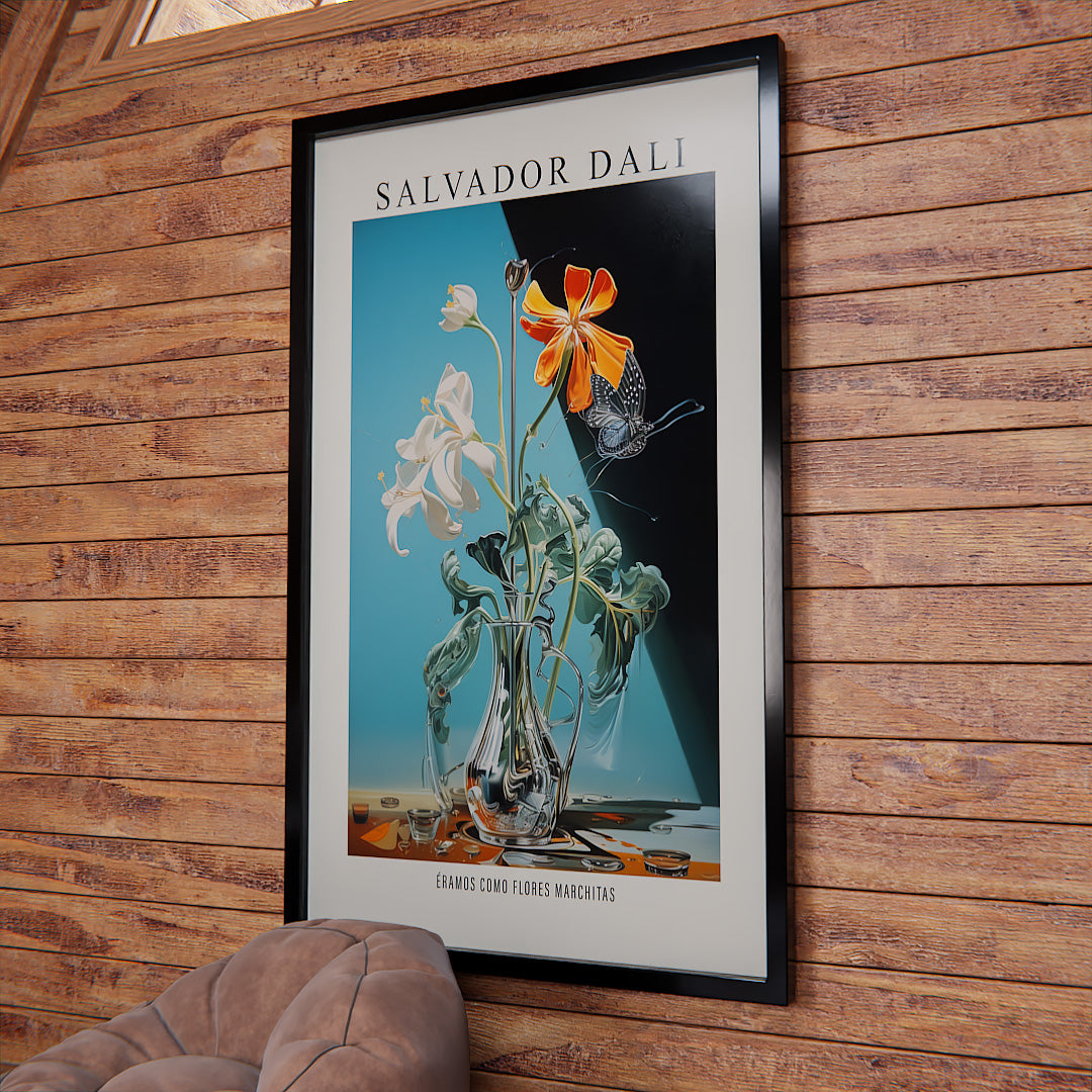 Salvador Dali Éramos como Flores Marchitas V2372 Canvas