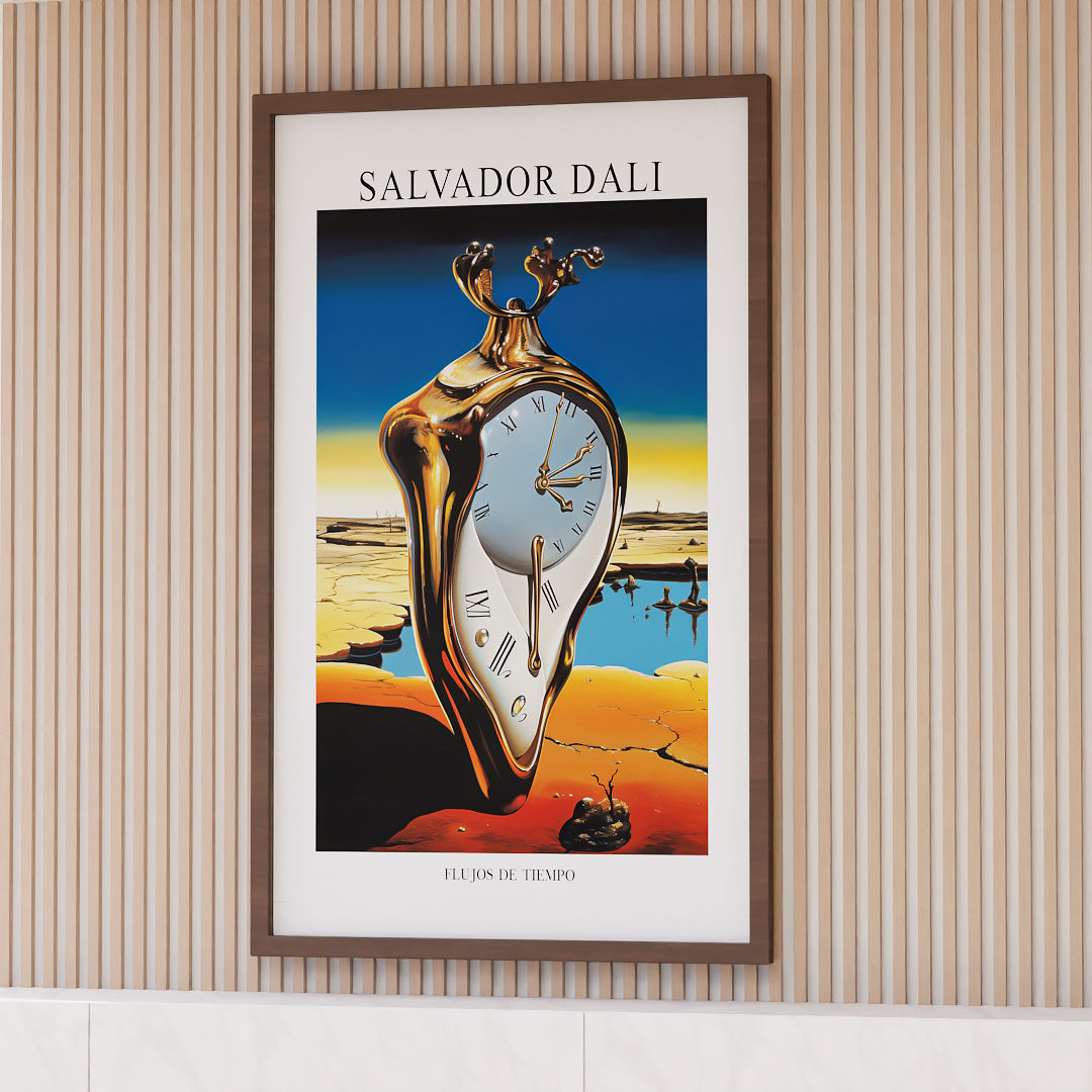 Salvador Dali Flujos de Tiempo V2373 Canvas