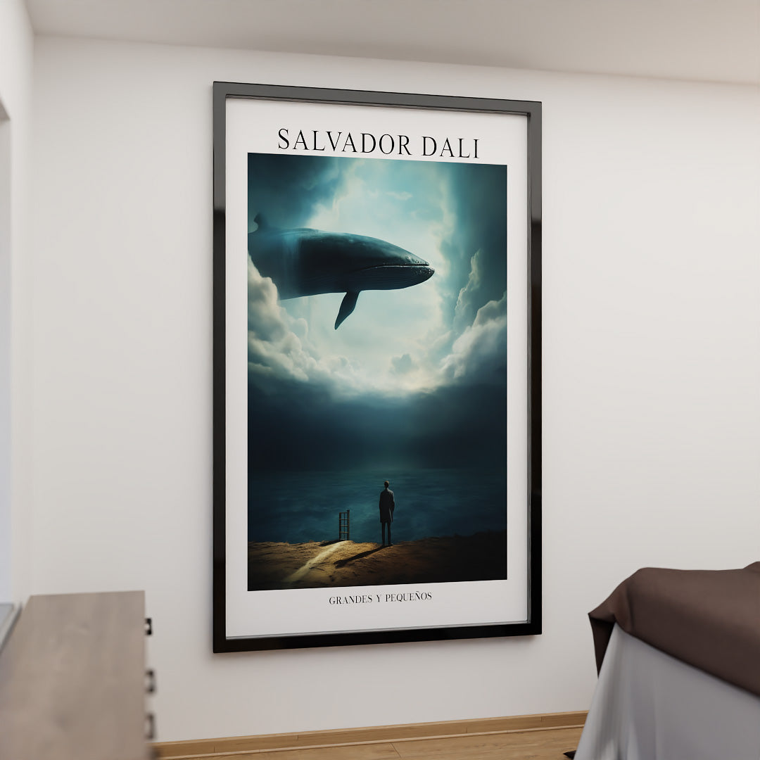 Salvador Dali Grandes y Pequenos V2388 Canvas