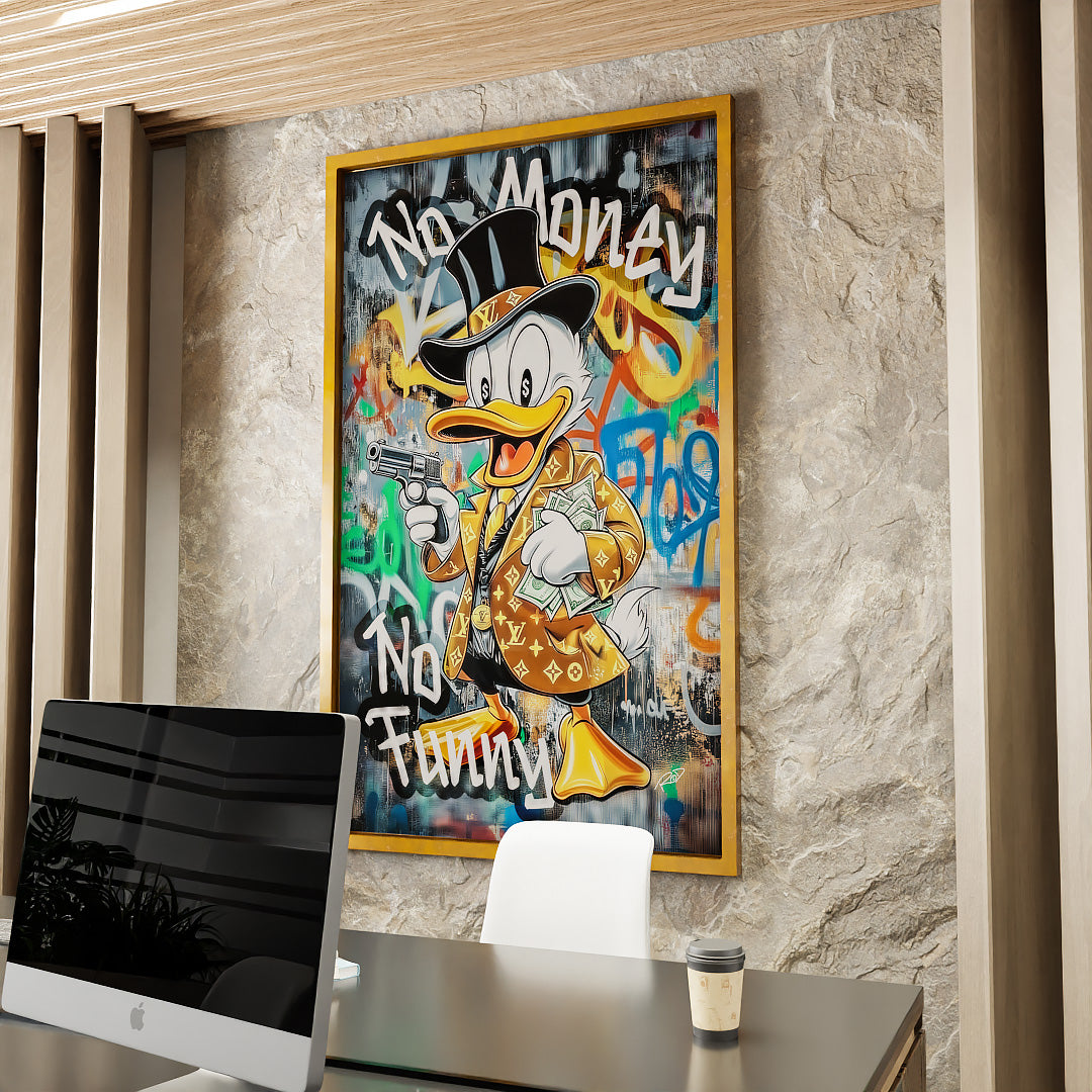 Scrooge McDuck Money V2189 Canvas