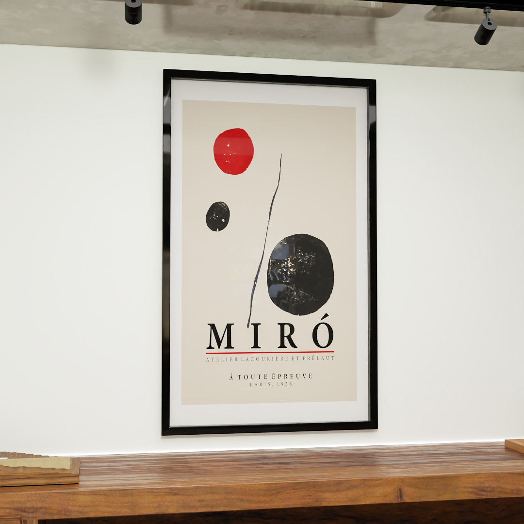 Joan Miro Á Toute Épreuve V2404 Canvas