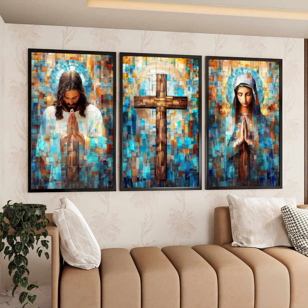 Religious Trio Canvas V2181