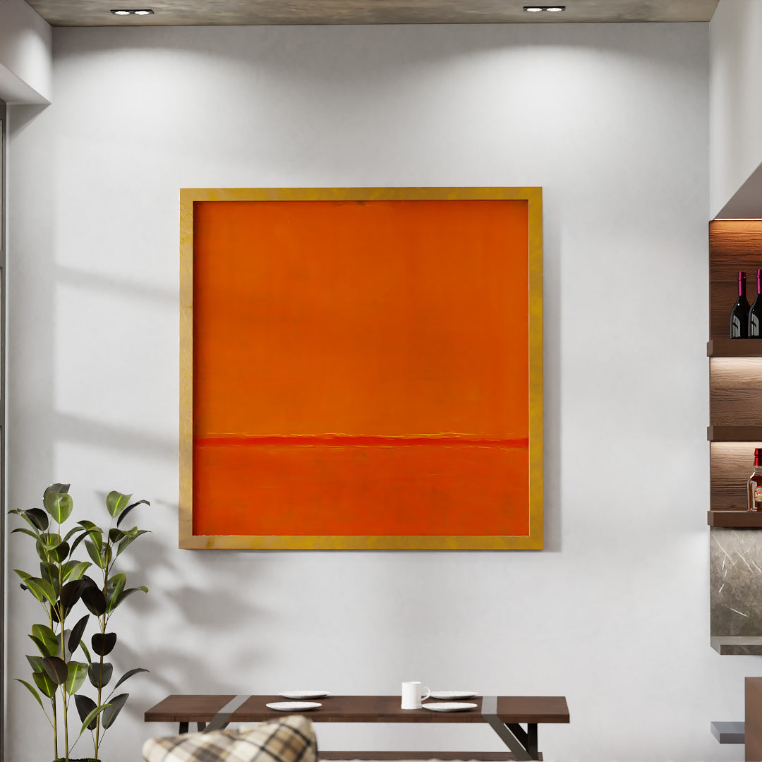 Red Orange V2286 Canvas