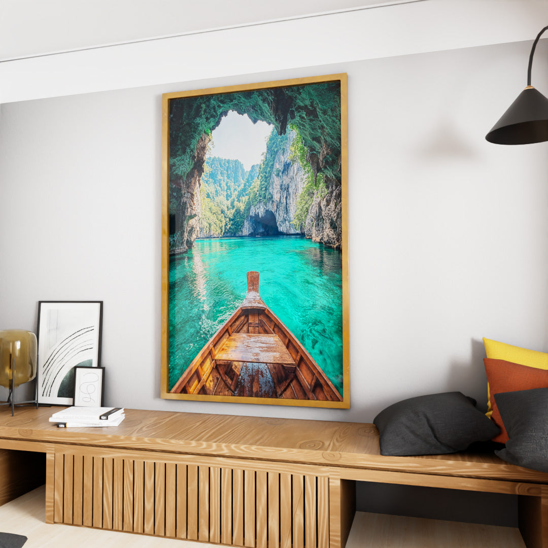 Journey in Paradise Waters V2225 Canvas