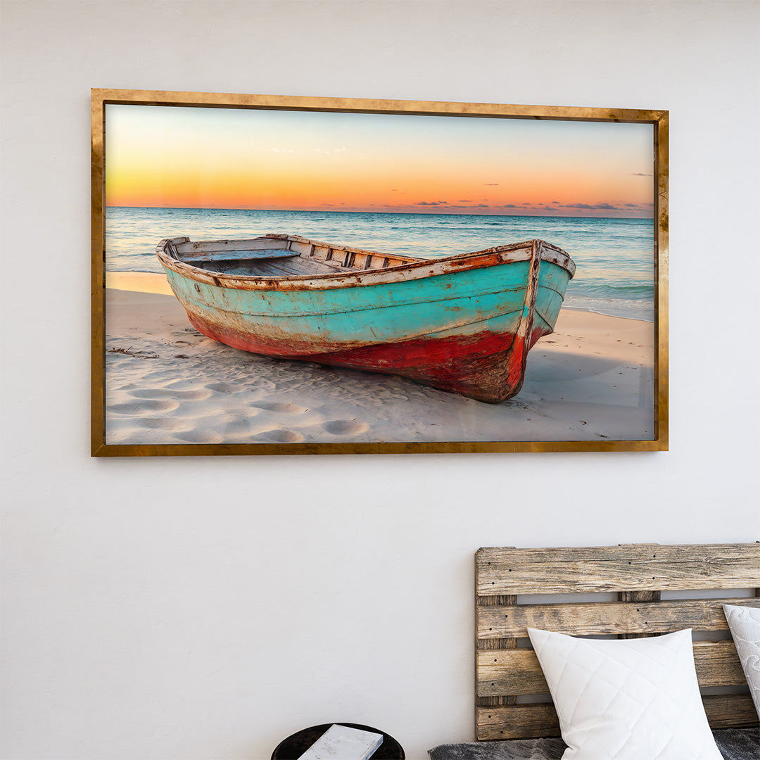 Canoe in Focus V2240 Canvas