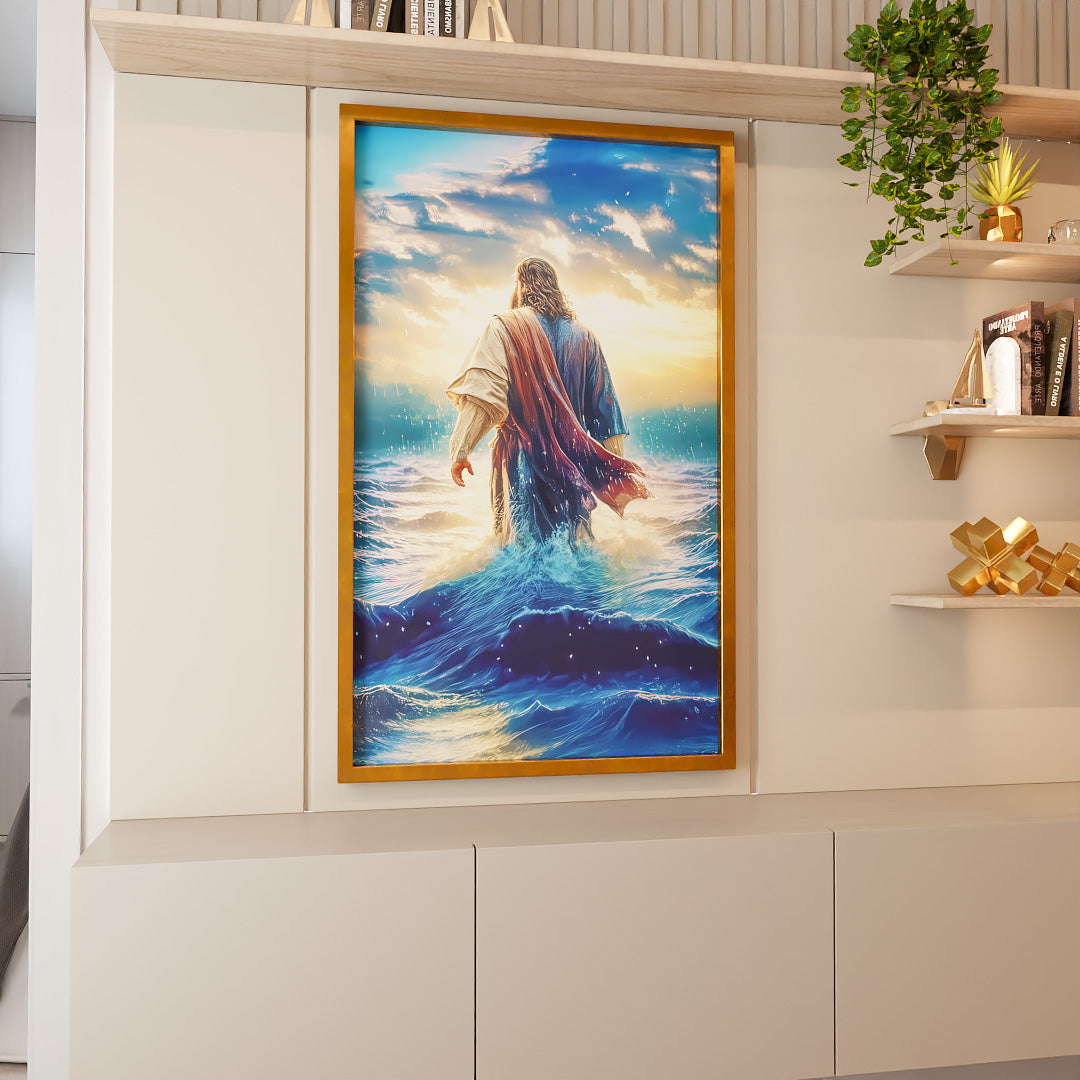Jesus Walking on Water V2202 Canvas