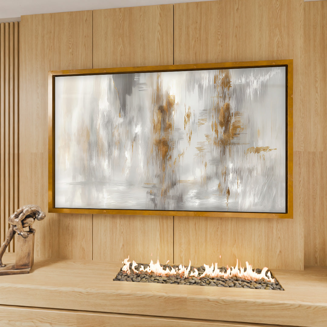 Acrylic Grey No. 2 V2310 Canvas