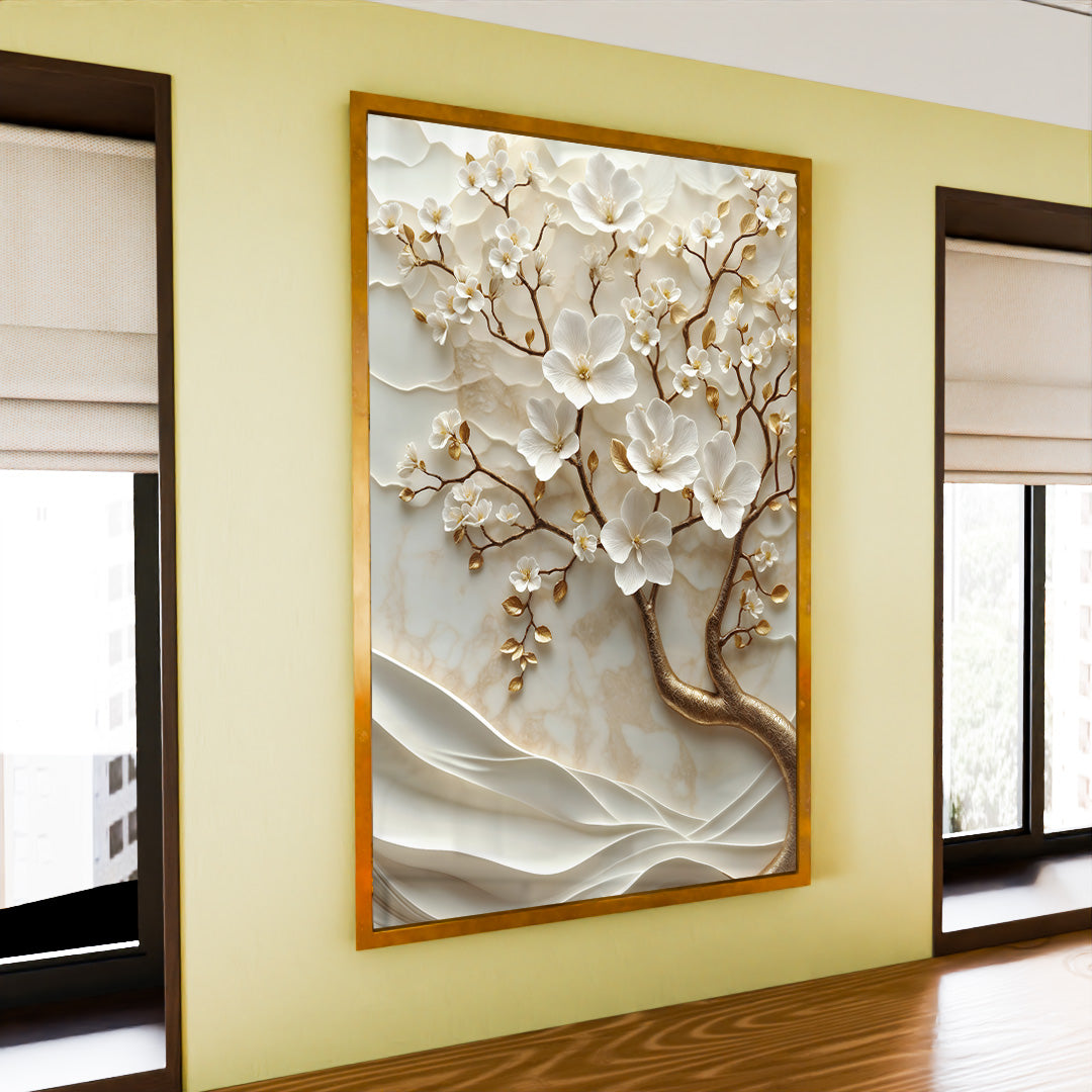 White Magnolia Art V2223 Canvas