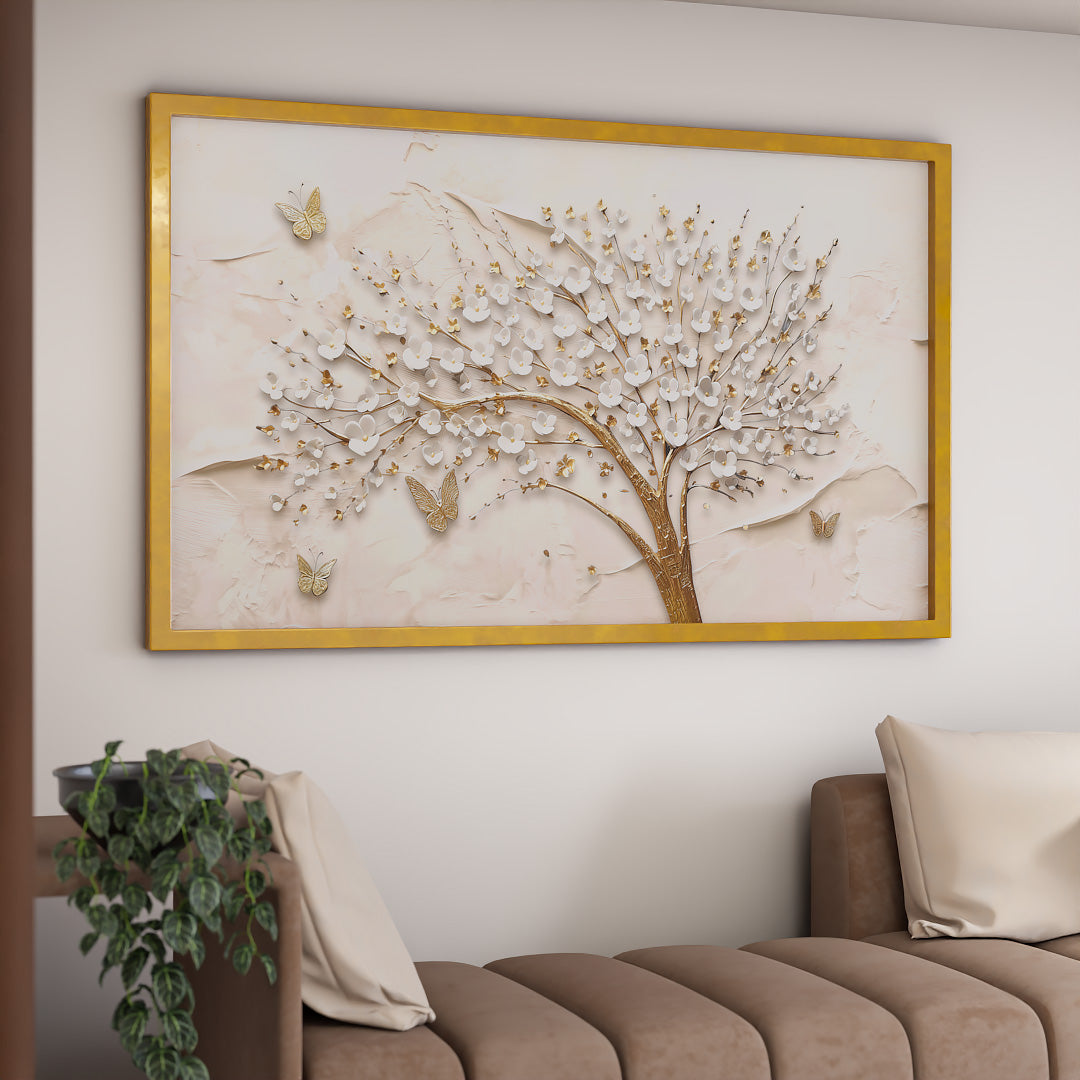Decorative Canvas Tree of Life in a Pasture V2171