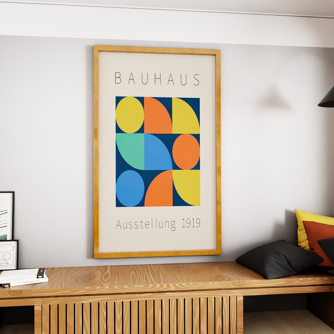 BauHaus Ausstellung 1919 V2354 Canvas