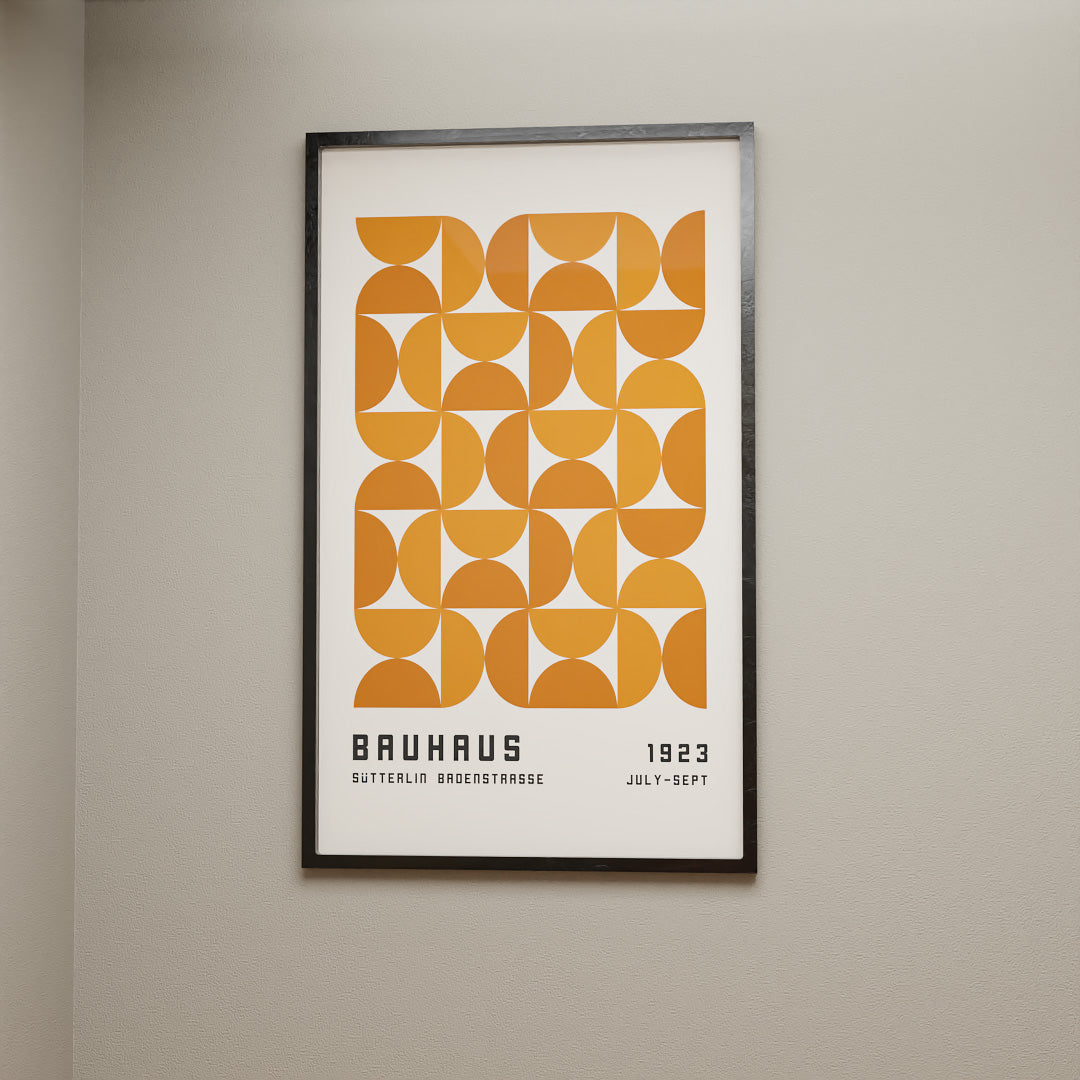 Bauhaus Gold V2472 Canvas