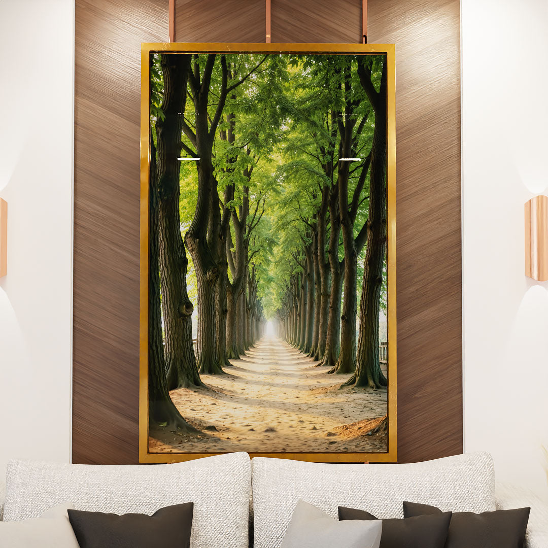 Path Between the Trees V2258 Canvas