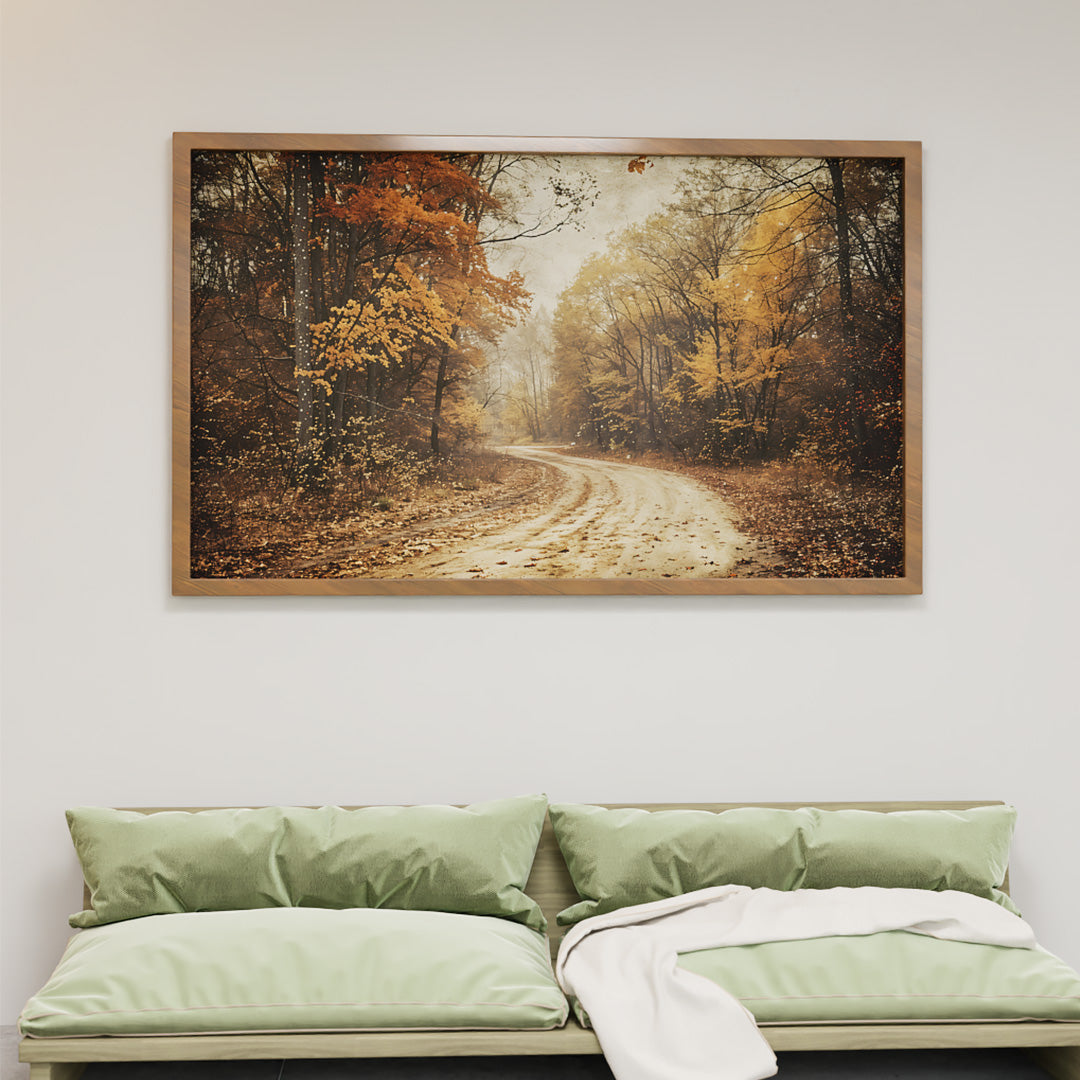 Autumn Path V2483 Canvas