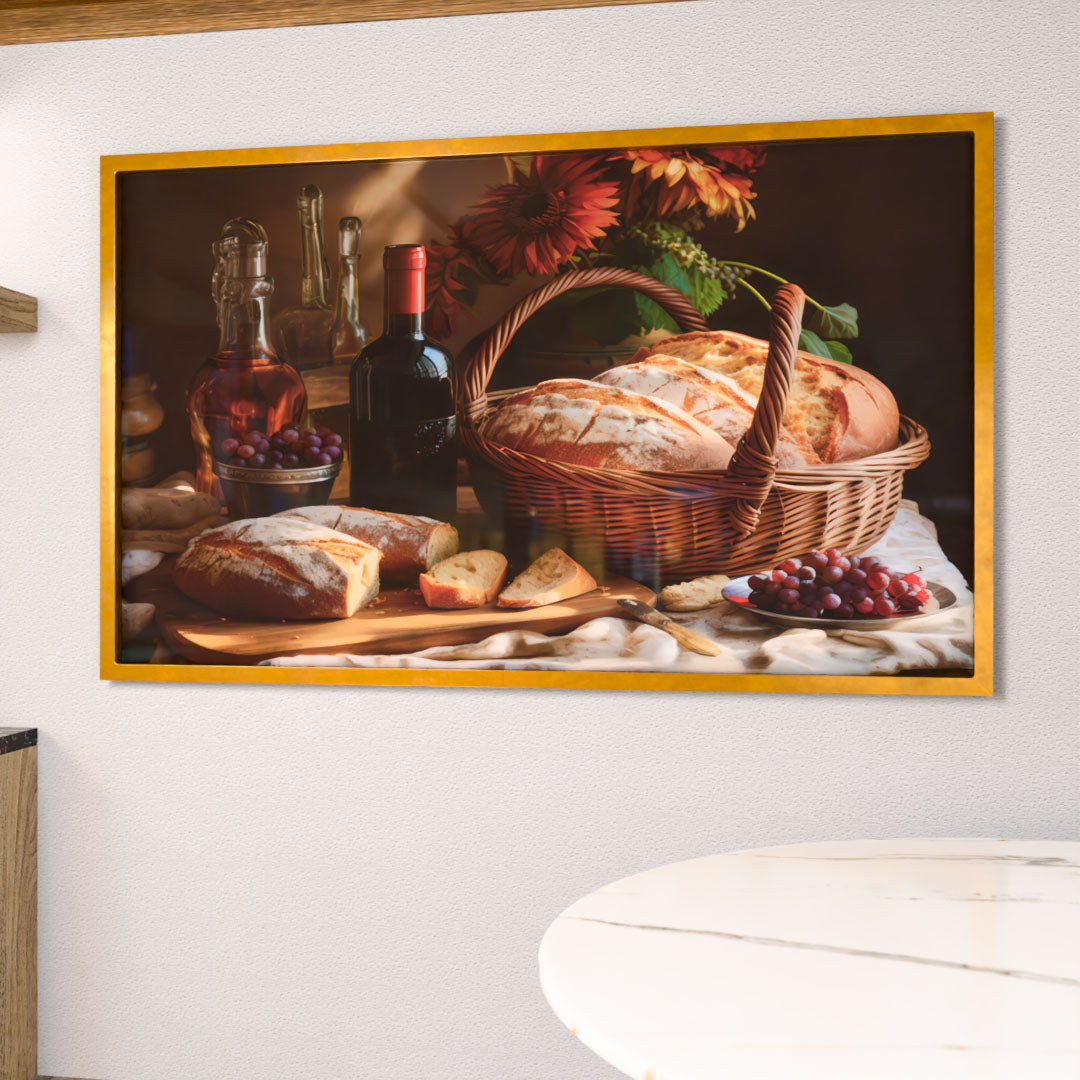 Decorative Canvas Evening Supper V2177