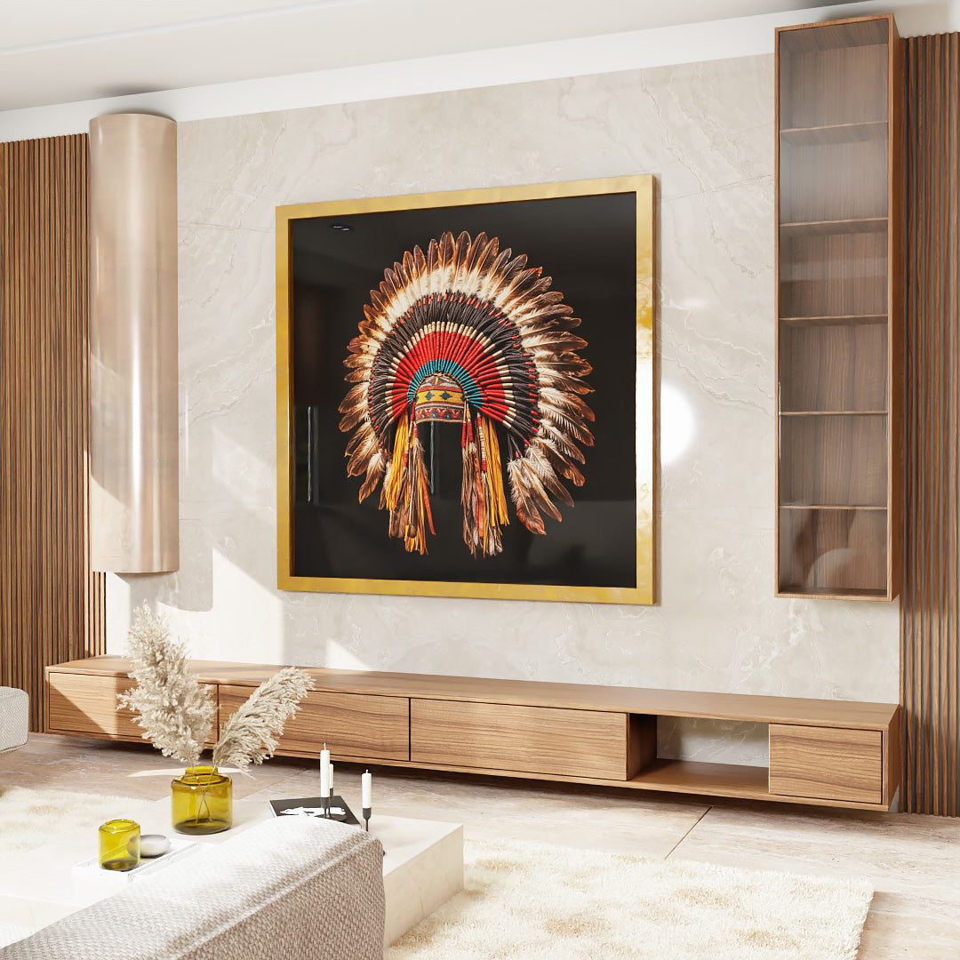 Native Headdress V2259 Canvas