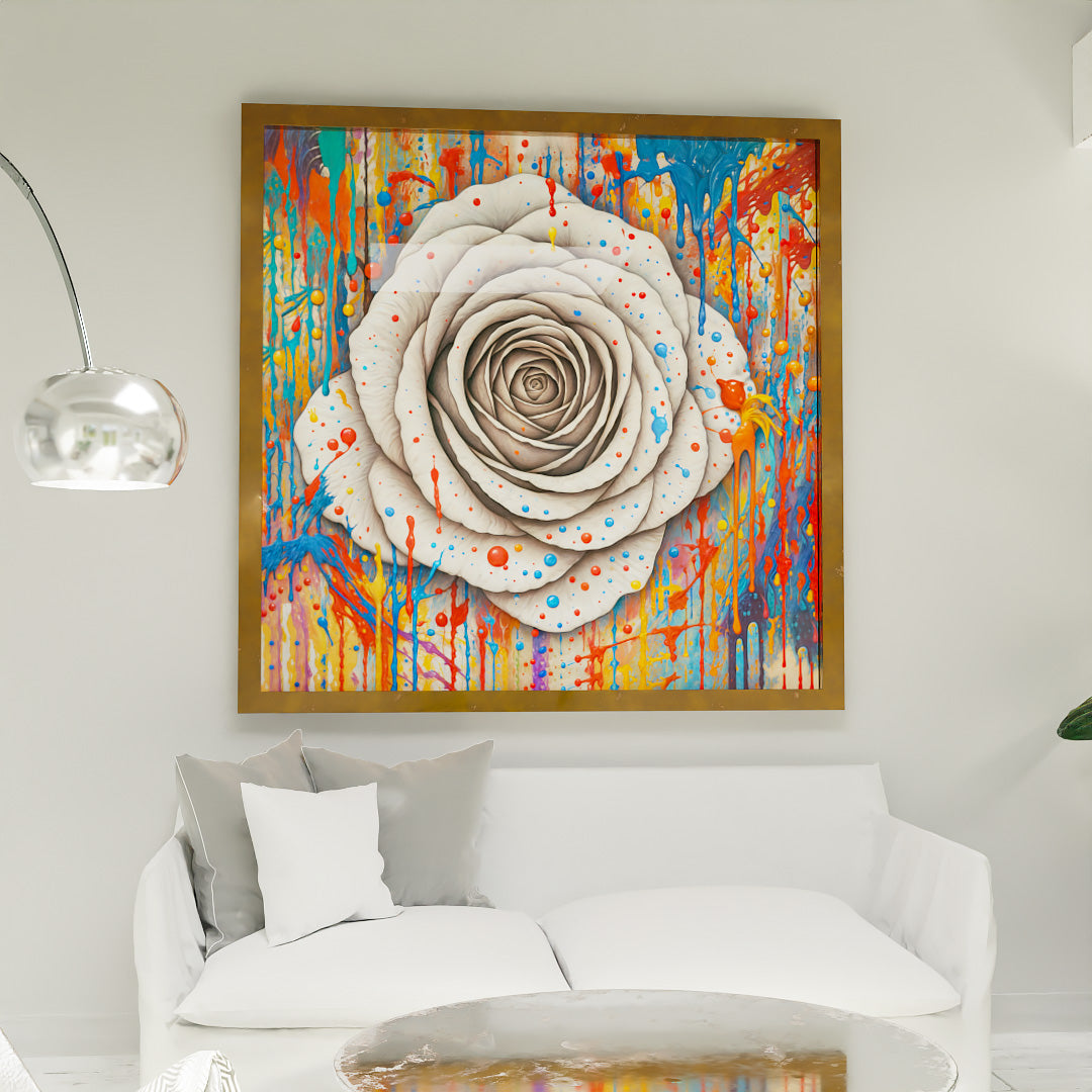 Floral and Spray V2308 Canvas