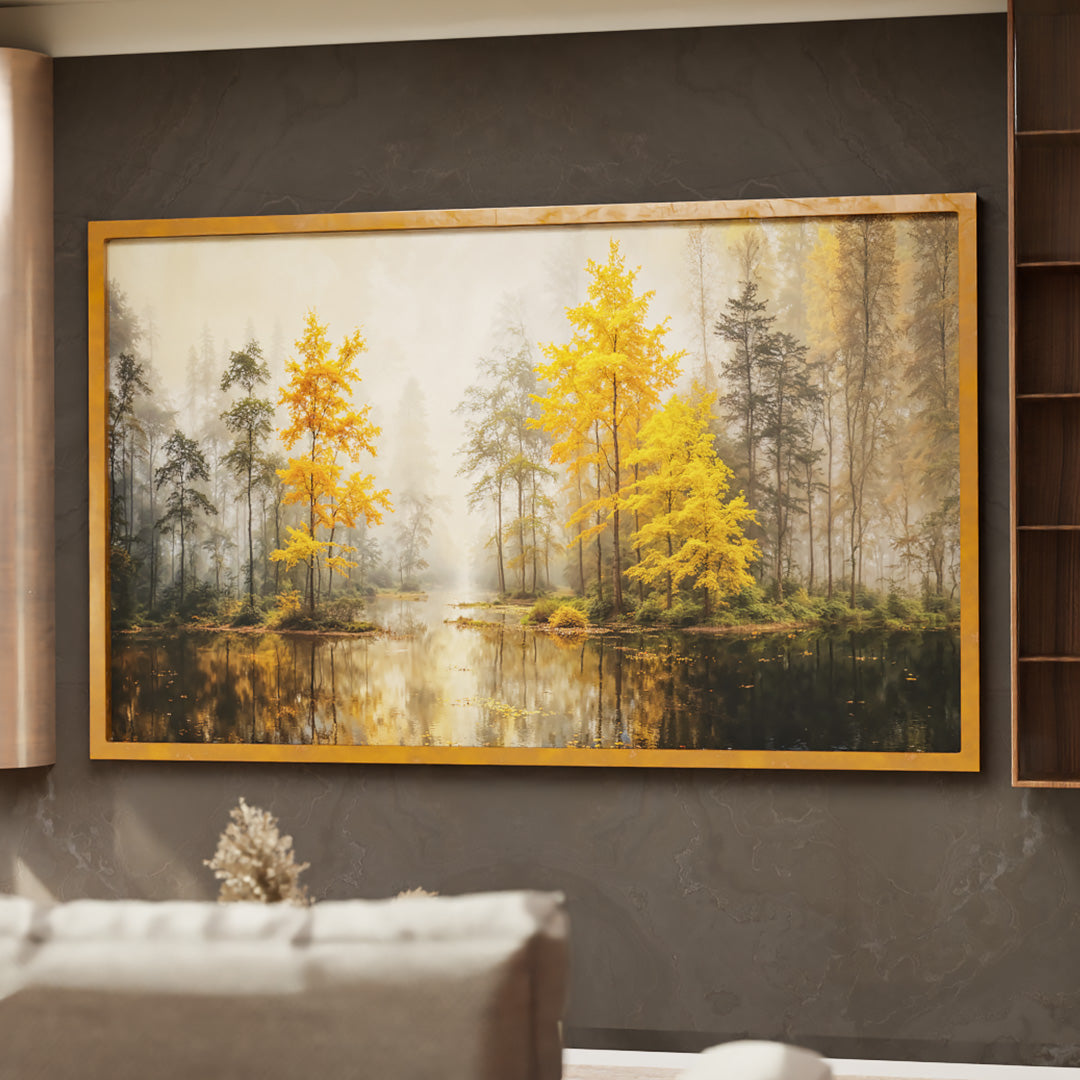 Forest and Lake V2409 Canvas